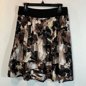 APOSTROPHY Skirt SIZE 8 BROW/BLACK